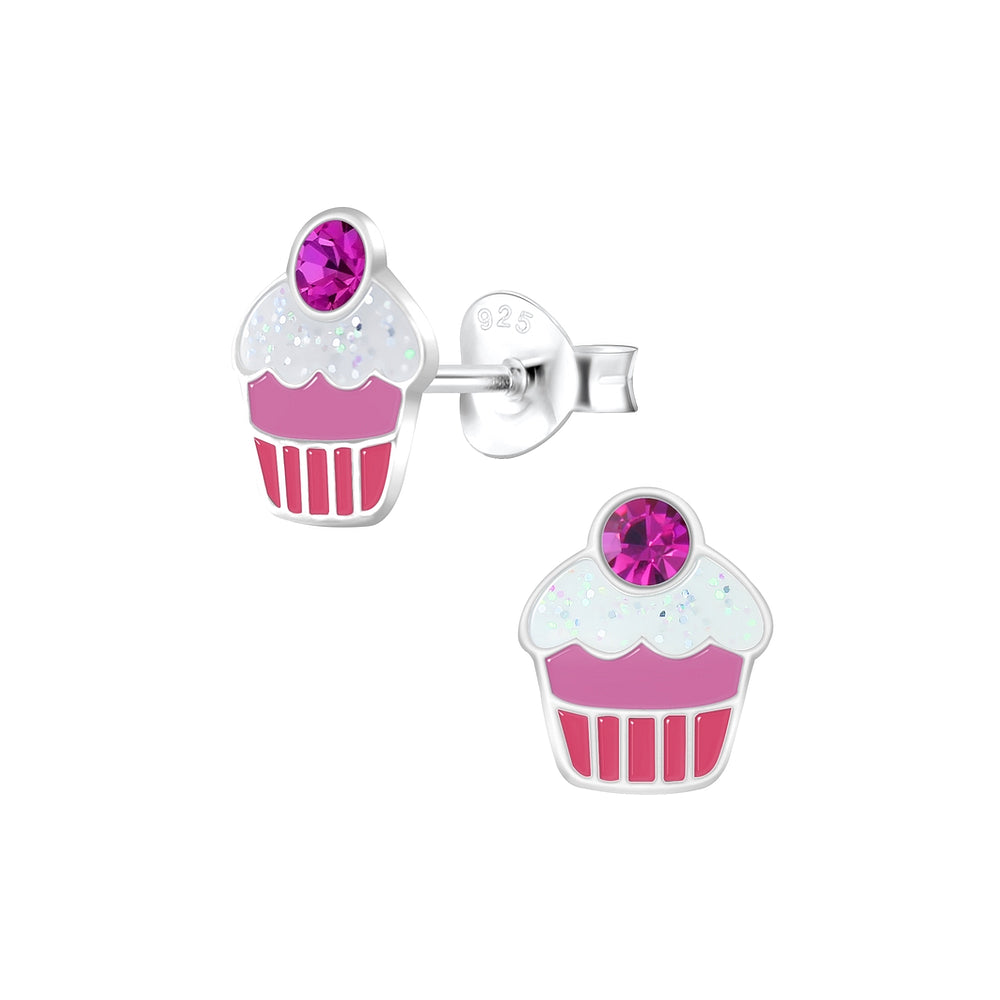 CUPCAKE STUD EARRINGS
