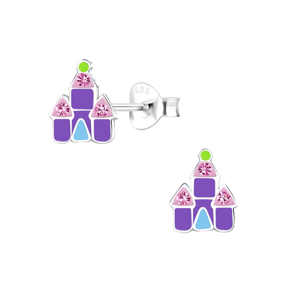 CASTLE STUD EARRINGS