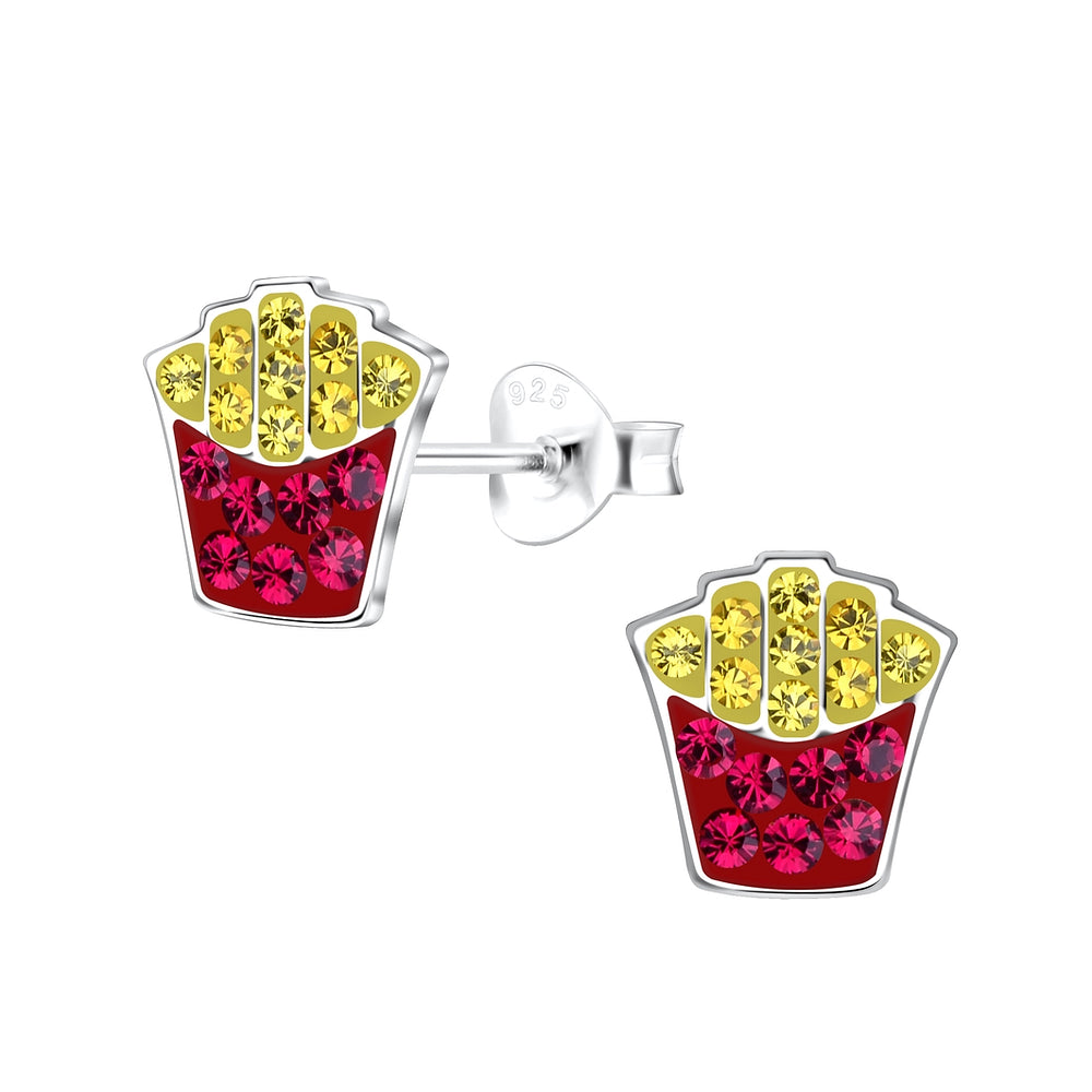 FRENCH FRIES STUD EARRINGS