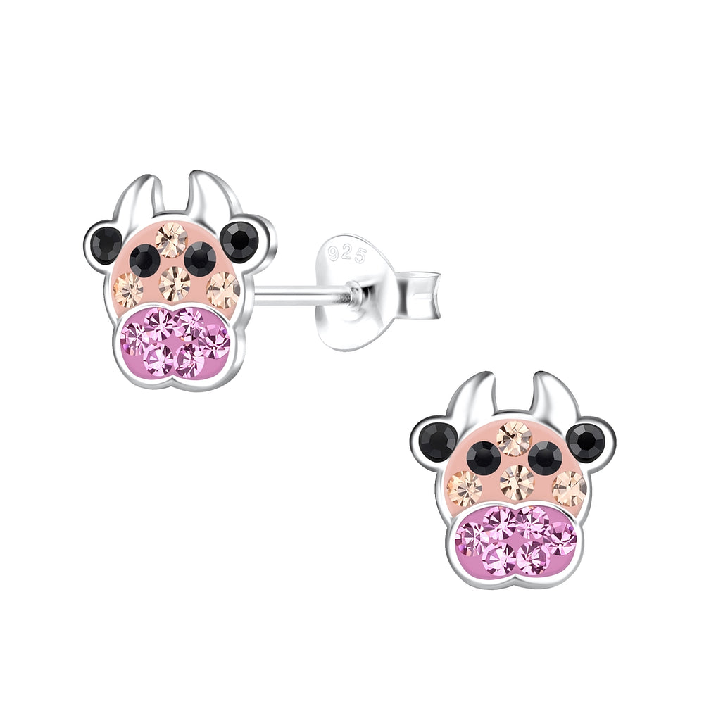 COW STUD EARRINGS