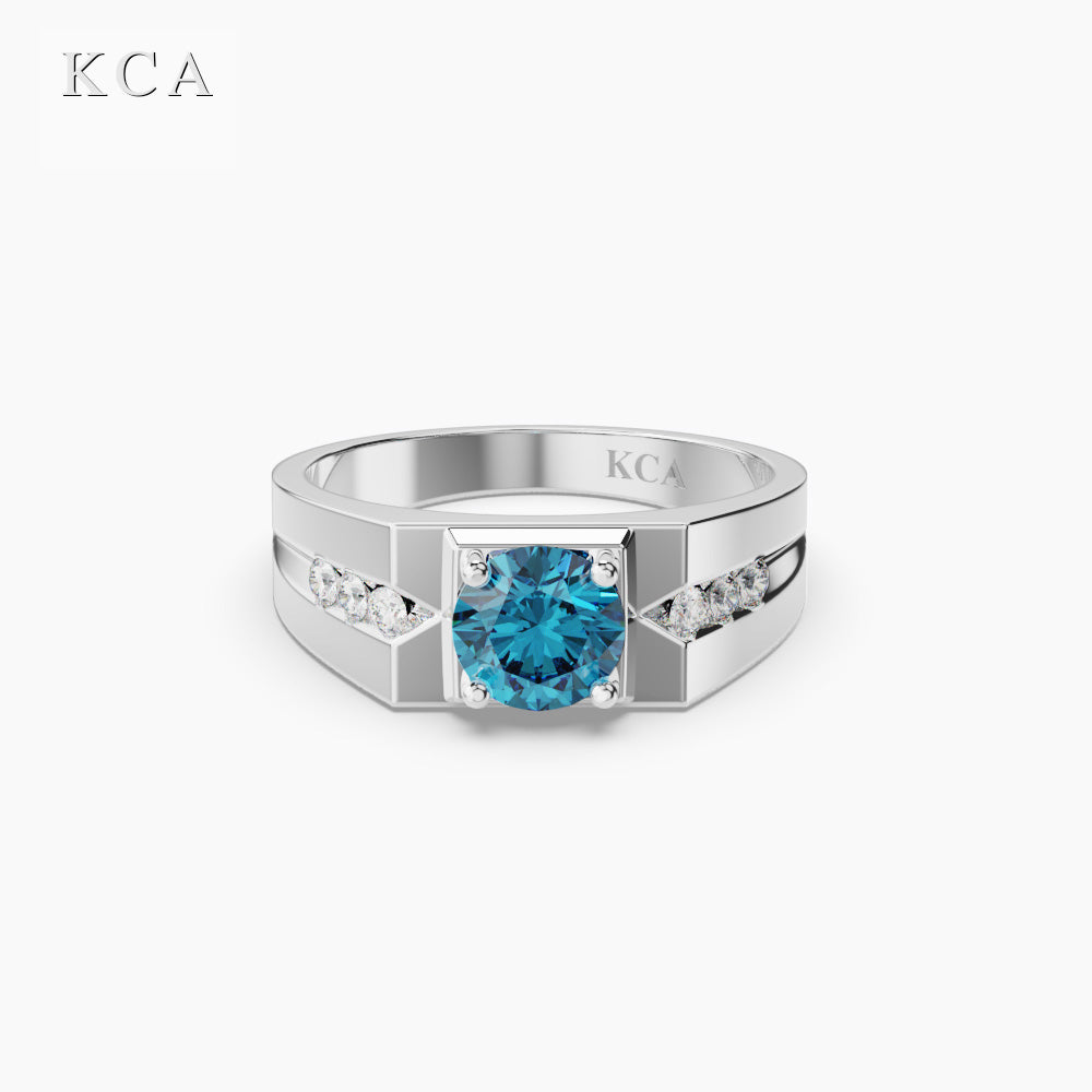 Leo in Aquamarine