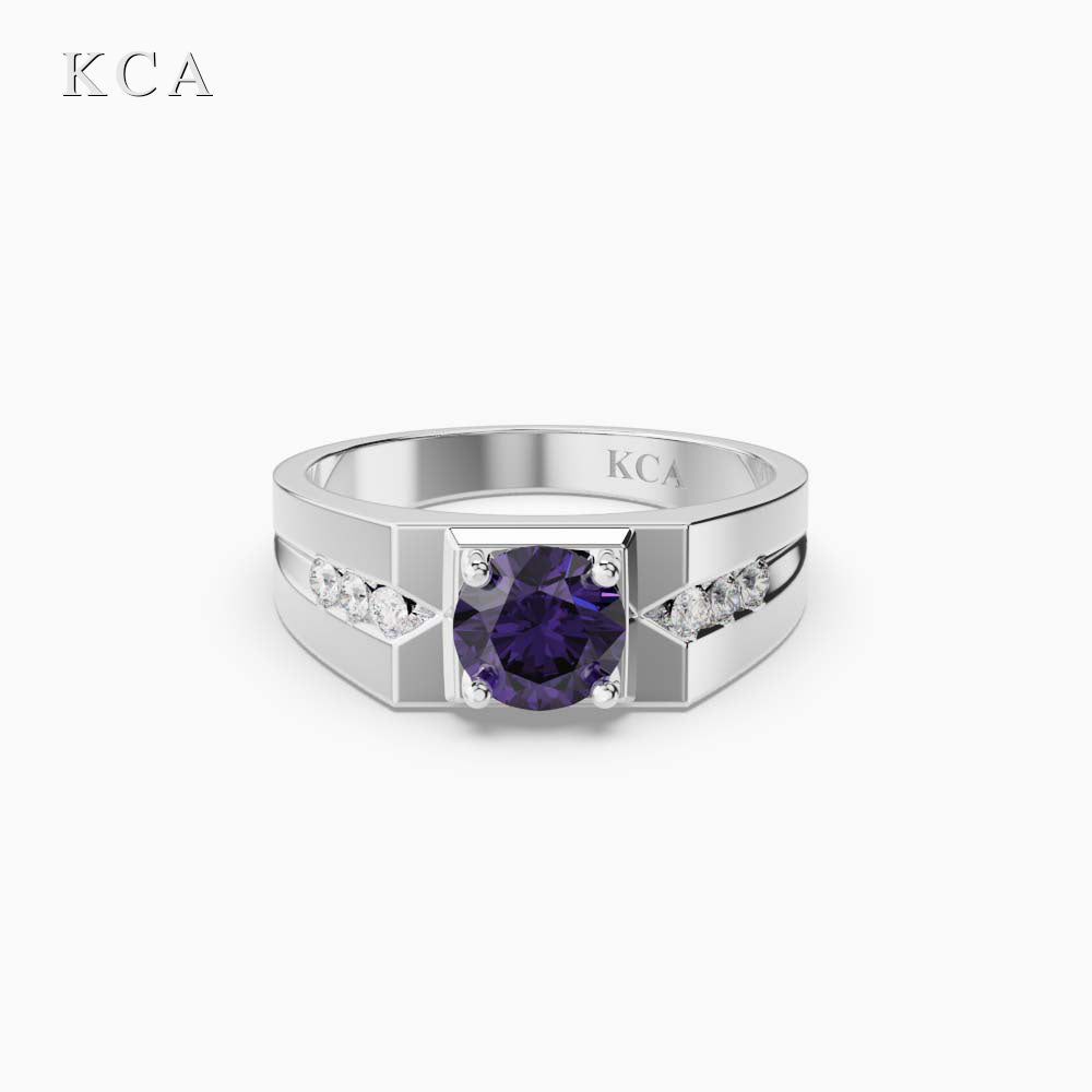 Leo in Purple