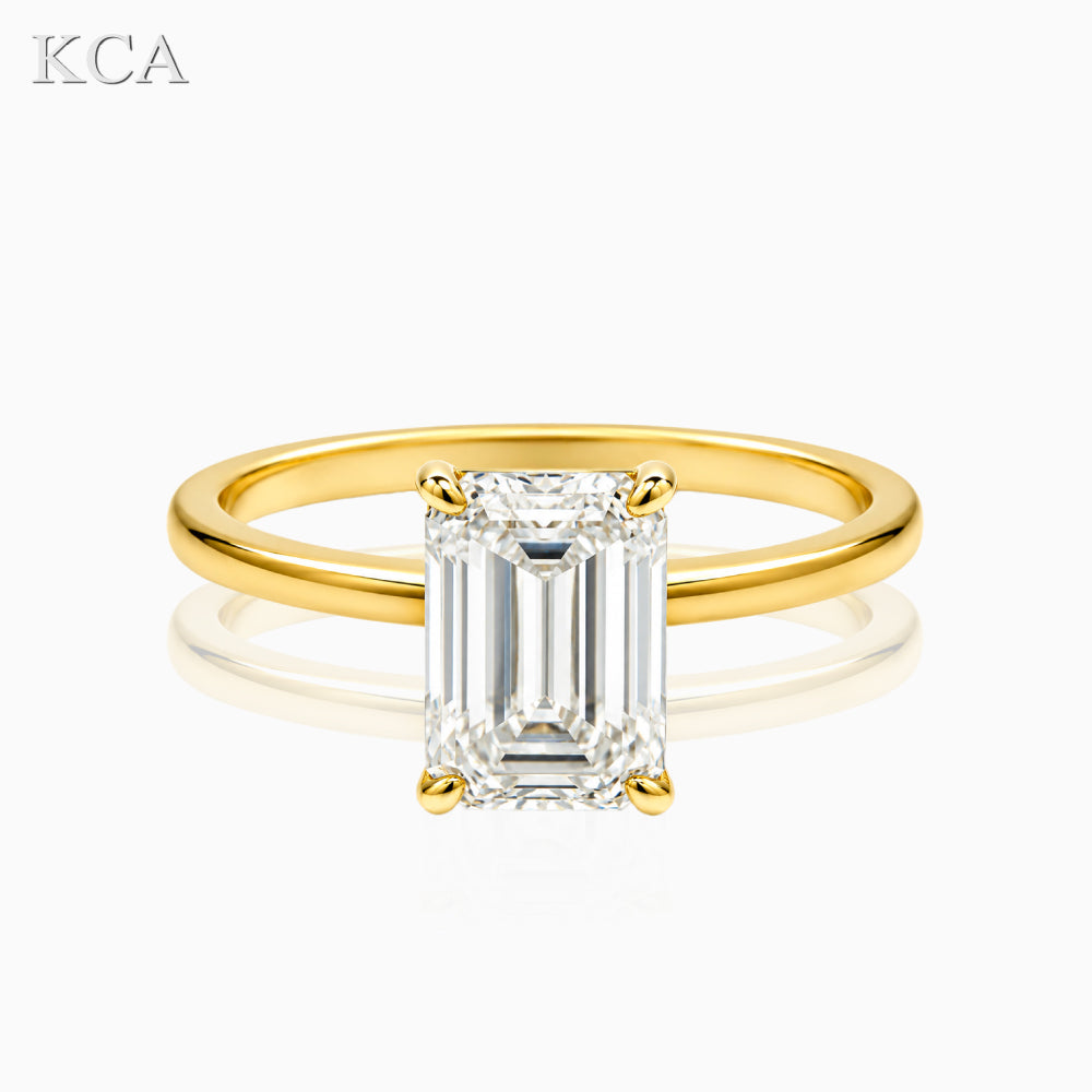 Sierra 2.5ct Moissanite Diamond 10K YG