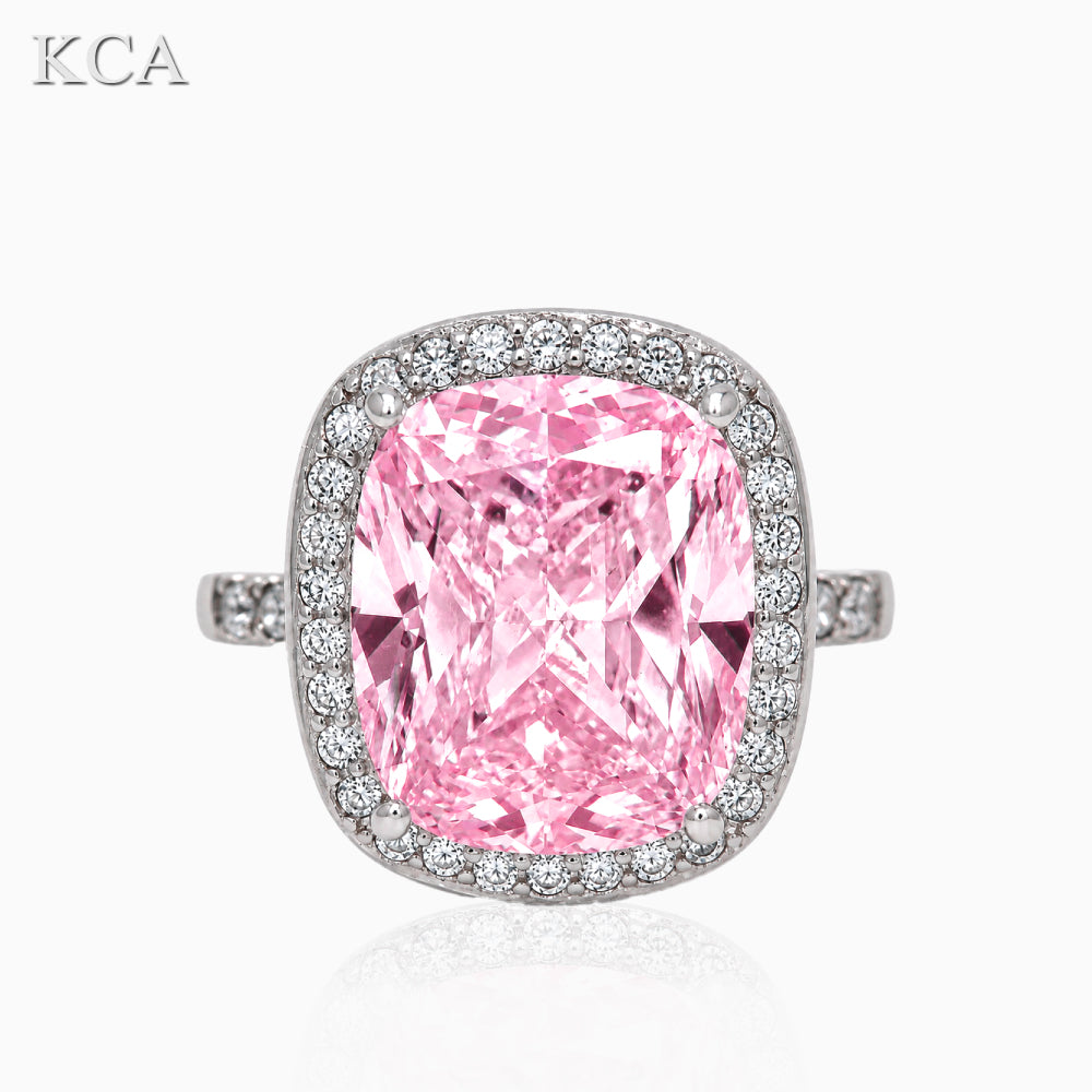 Cushion Cut Pink